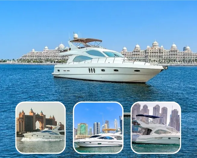 Private Yacht Rental Dubai Skyline